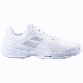 Babolat Jet Mach 3 Grass Wimbledon 30S22740 Tennis Shoes Mens (White/Silver)