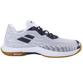 Babolat Men's Shadow Spirit 2 Indoor Court Shoes White Black