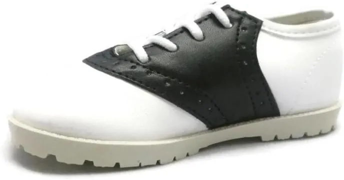Childrens Saddle Shoe 4 Colors Available (Infant/Toddler) Adorable Black Navy Brown Pink Patent