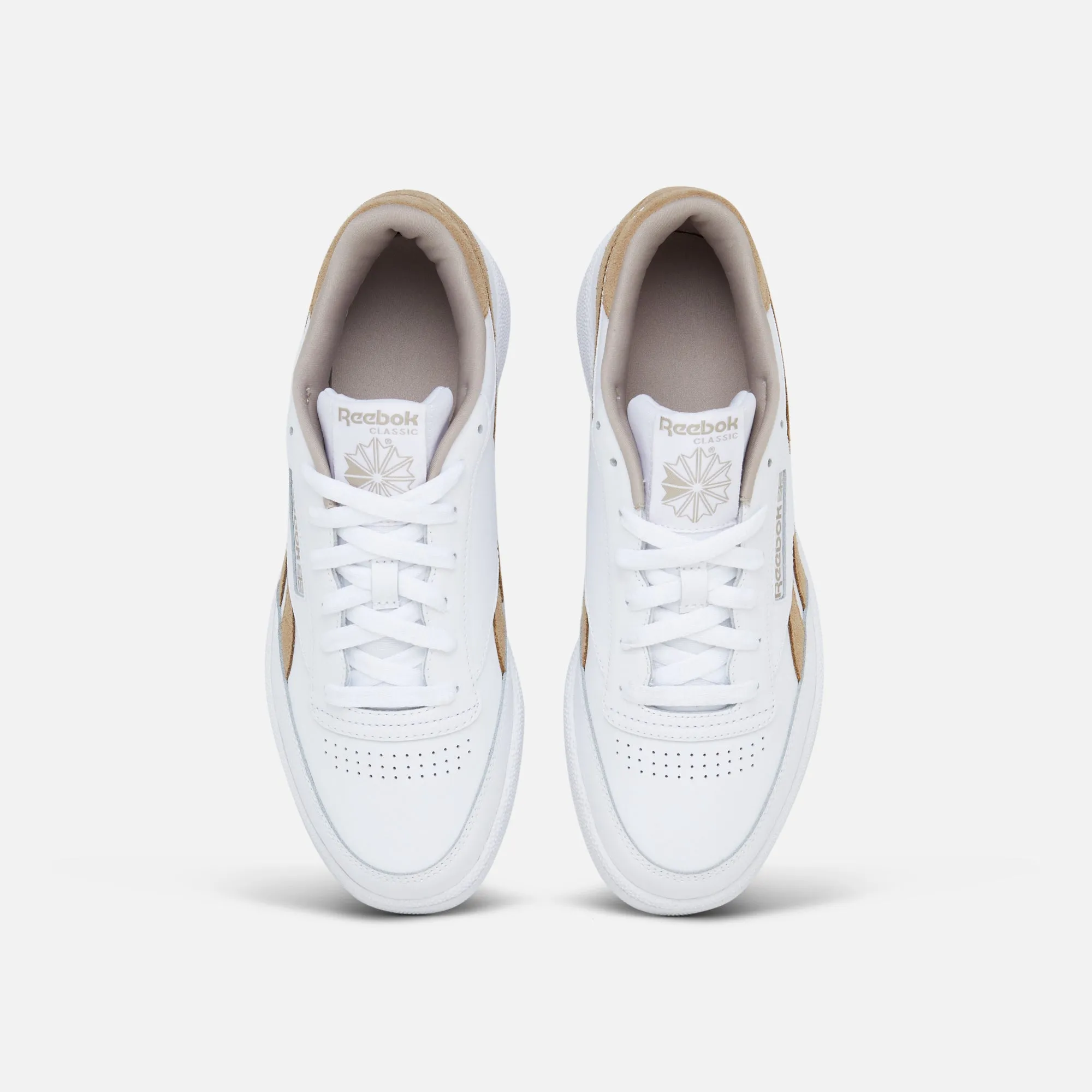 Club C Revenge White/White/Boulder Beige