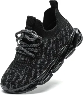 DADAWEN Toddler/Little Kid Boys Girls Lightweight Breathable Sneakers Strap Athletic Tennis Shoes for Running Walking