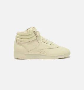 Freestyle Tennis Hi Womens Shoes - Washed Yellow/Yellow