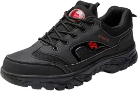 Grounded Footwear for Men Comfortable Breathable Stretch Canvas Slip on Sneaker Lightweight Work Shoes for Men