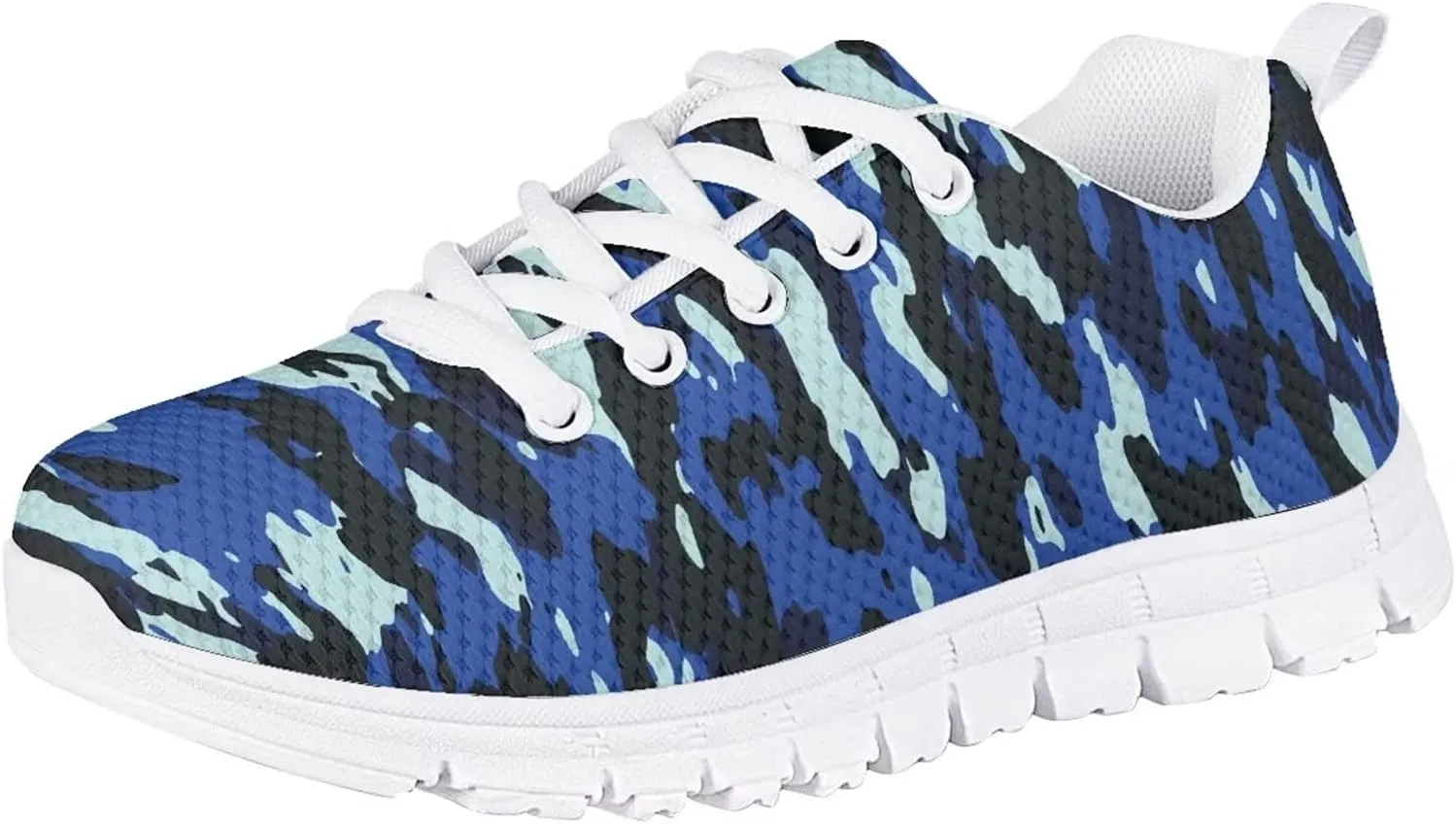 KEIAHUAN Boys Girls Running Shoes Non Slip Athletic Tennis Shoes Walking Trekking Sneakers Comfort Casual Fashion Trendy