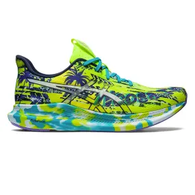 Mens ASICS Noosa Tri 14 Running Shoes - Lime Zest/Sky Blue