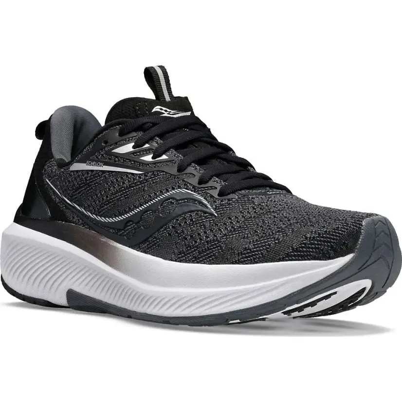 Men's Echelon 9 Running Shoes - Black|White