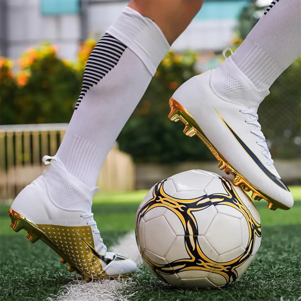 Men’s Soccer Boots Football Shoes Cleats Spike Shoes Sneaker Comfortable Adults Athletic Outdoor/Indoor/Competition/Training