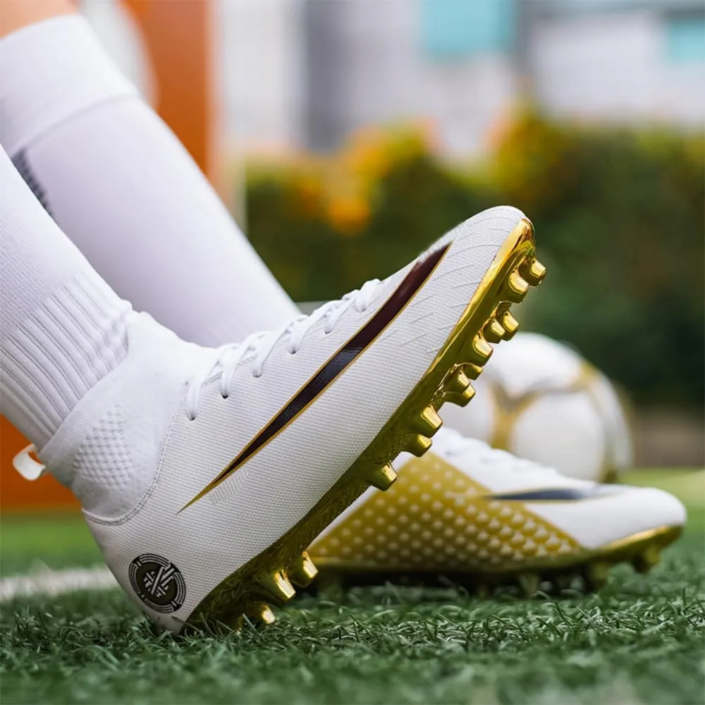 Men’s Soccer Boots Football Shoes Cleats Spike Shoes Sneaker Comfortable Adults Athletic Outdoor/Indoor/Competition/Training