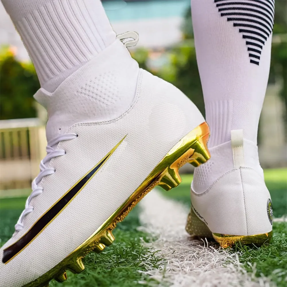 Men’s Soccer Boots Football Shoes Cleats Spike Shoes Sneaker Comfortable Adults Athletic Outdoor/Indoor/Competition/Training