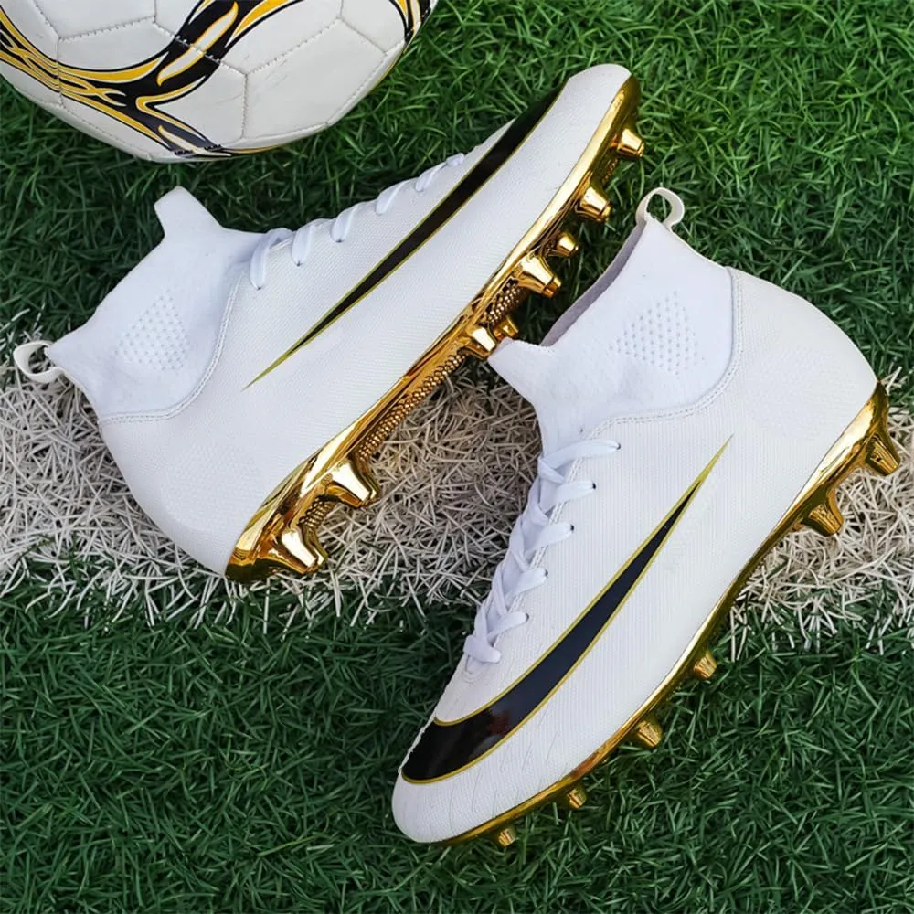 Men’s Soccer Boots Football Shoes Cleats Spike Shoes Sneaker Comfortable Adults Athletic Outdoor/Indoor/Competition/Training