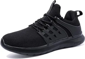 NewDenBer Men's Lightweight Sneakers Comfortable Athletic Walking Running Tennis Shoes