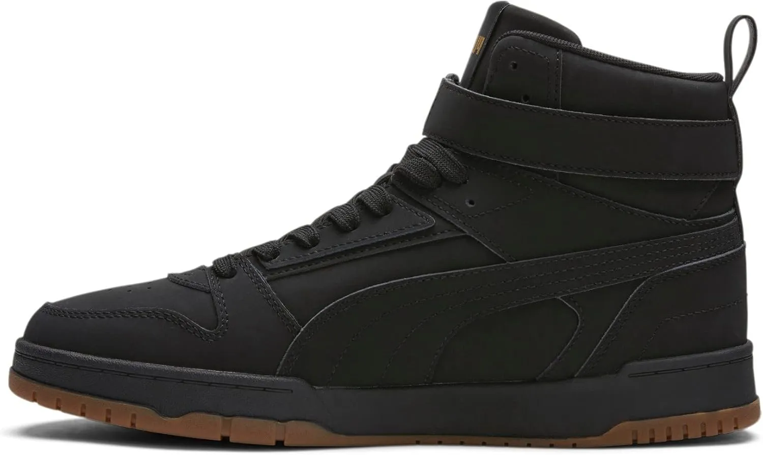 PUMA RBD Game Buck Basketball Shoe Mens Basketball 13 DM US BlackBlackTeam Gold