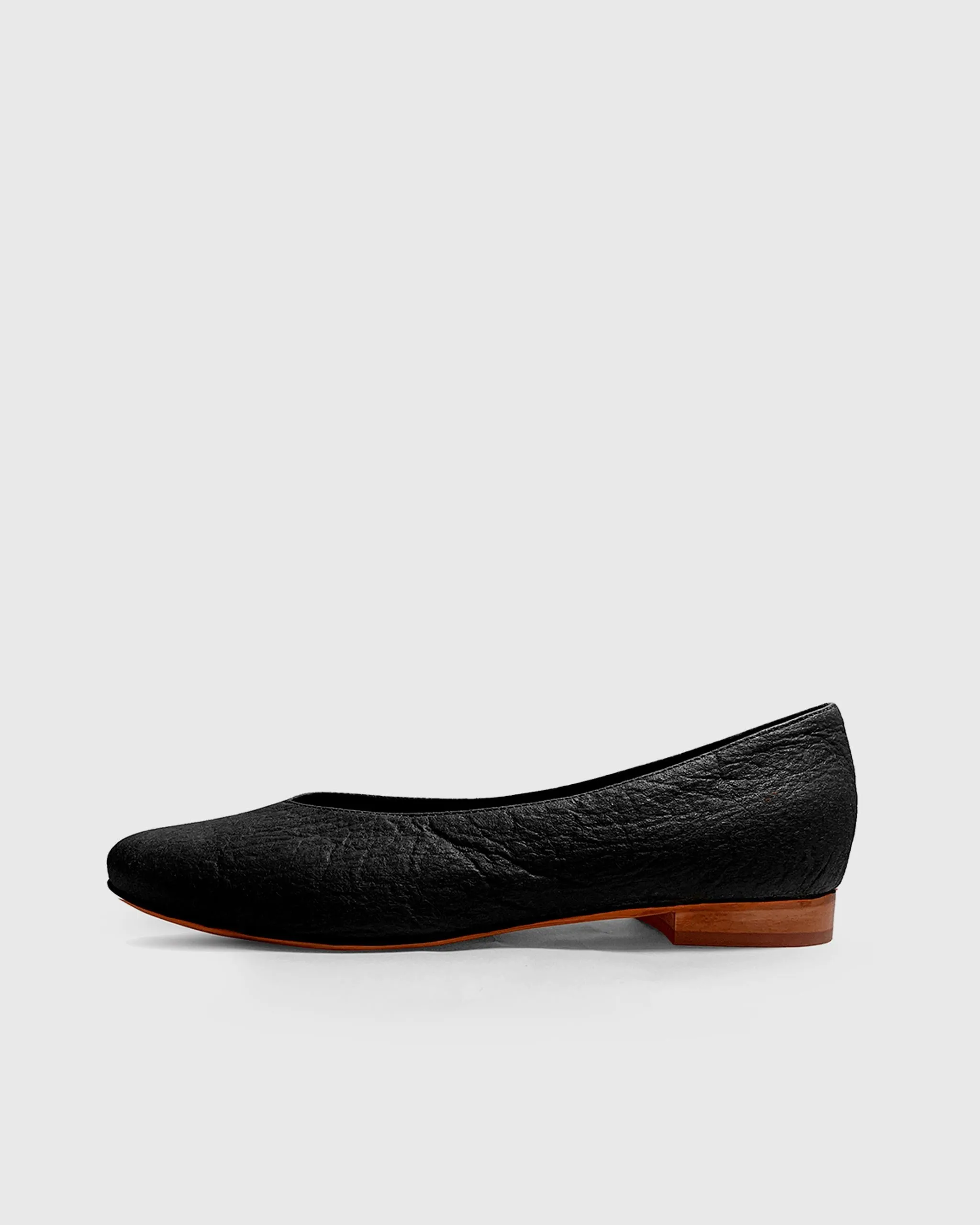 Pumps Paprika Pina ballerinas made of Pinatex