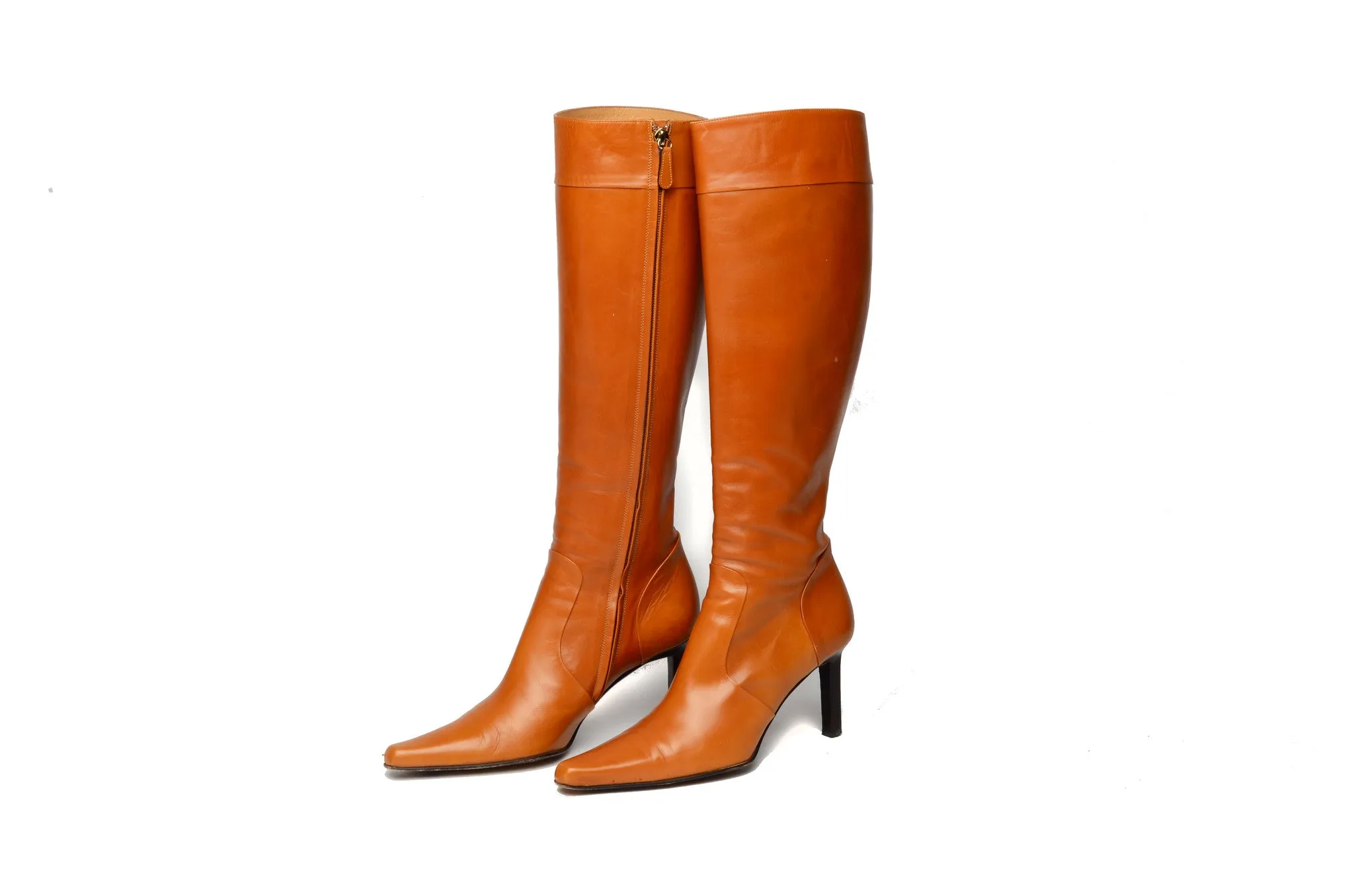 Ralph Lauren - Camel Colored Knee High Boots - US 7 1/2