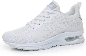 RUMPRA Women Sneakers Lightweight Air Cushion Gym Fashion Shoes Breathable Walking Running Athletic Sport