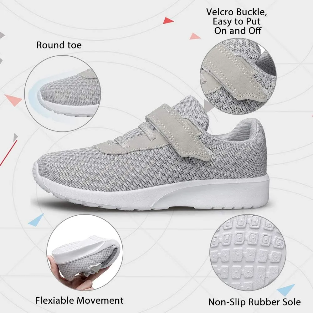 TOEDNNQI Toddler/Little Kid Boys Girls Sneakers Kids Lightweight Breathable Strap Running/Walking Tennis Sport Shoes