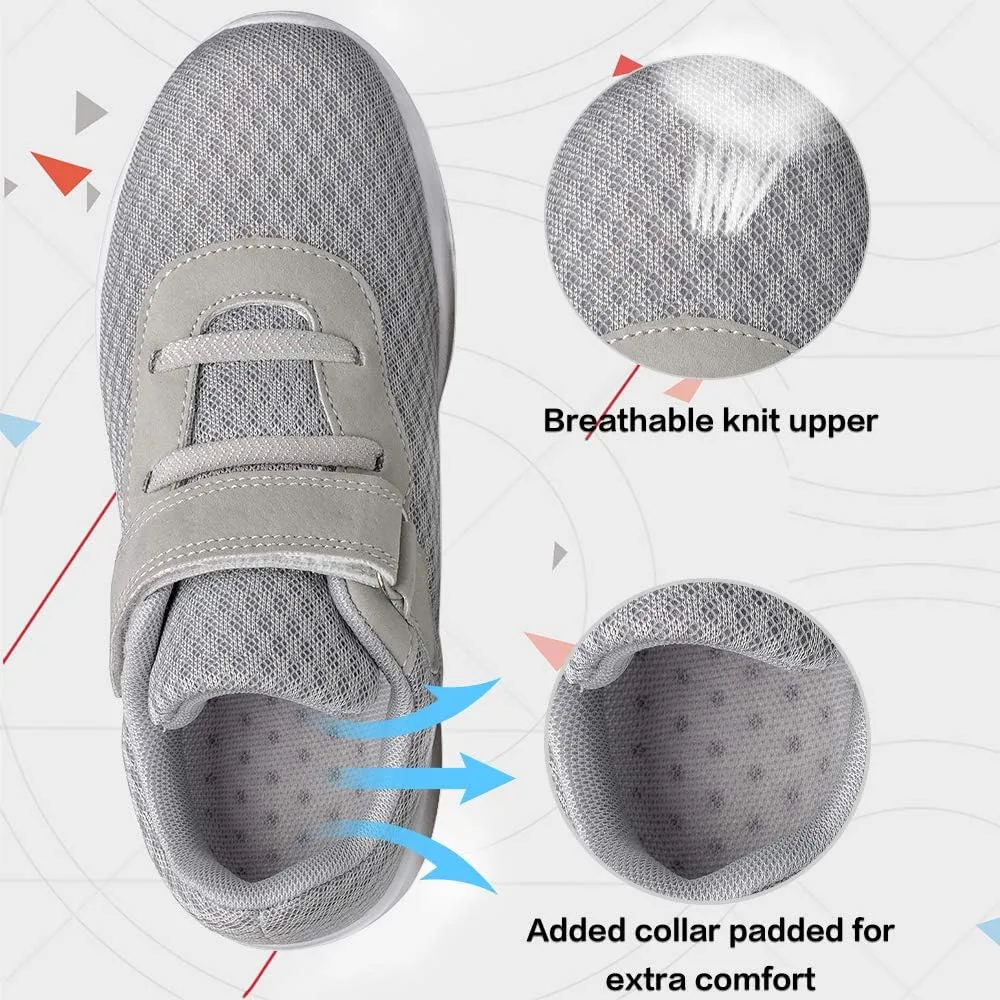 TOEDNNQI Toddler/Little Kid Boys Girls Sneakers Kids Lightweight Breathable Strap Running/Walking Tennis Sport Shoes