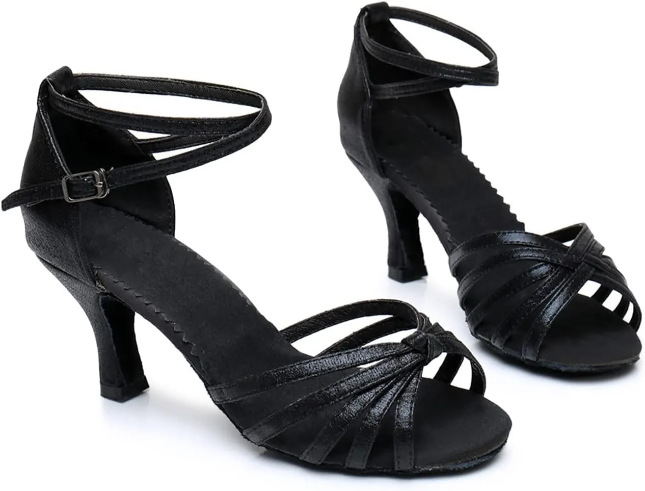 Women's Ballroom Shoe Girls Fashion Latin Dance Shoes Waltz Salsa Performance Dancing Sandals