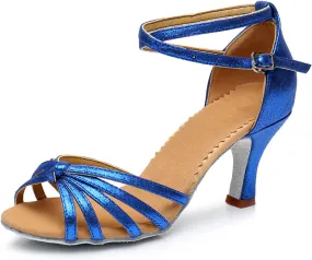 Women's Ballroom Shoe Girls Fashion Latin Dance Shoes Waltz Salsa Performance Dancing Sandals