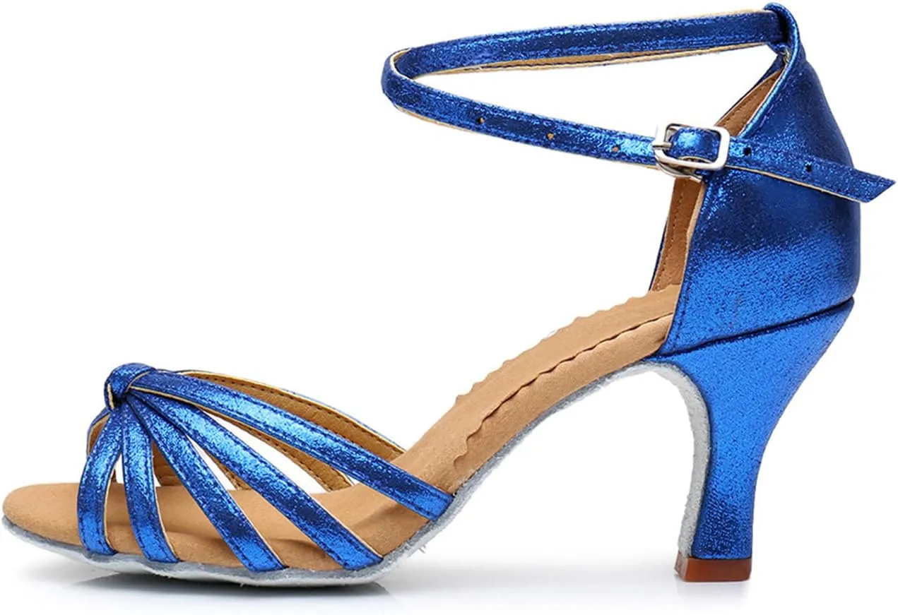 Women's Ballroom Shoe Girls Fashion Latin Dance Shoes Waltz Salsa Performance Dancing Sandals