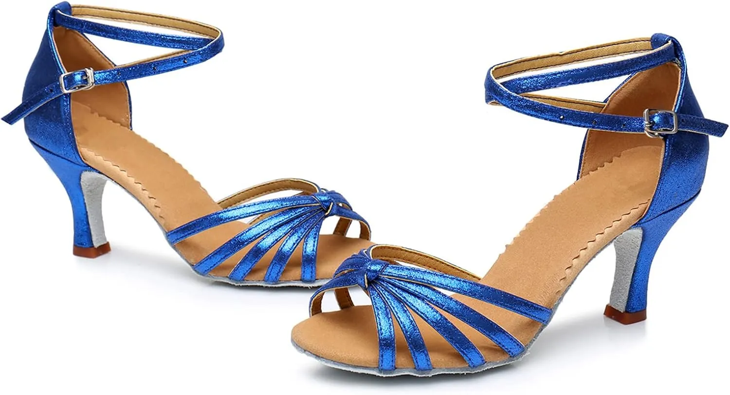 Women's Ballroom Shoe Girls Fashion Latin Dance Shoes Waltz Salsa Performance Dancing Sandals