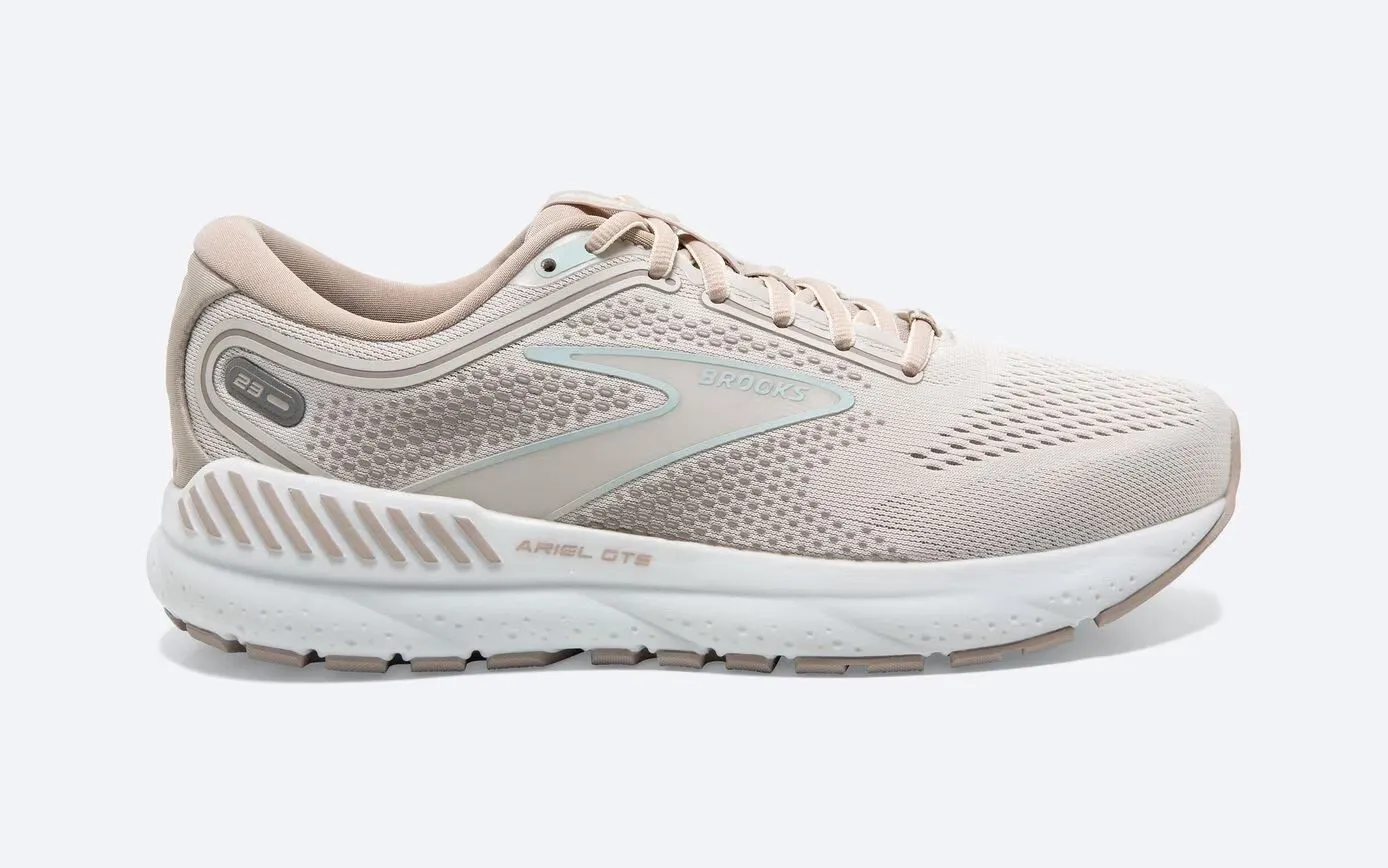 Women's Brooks Ariel 23 (Chateau Grey/White Sand)*sale
