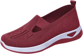 Women's Woven Orthopedic Breathable Soft Shoes Running Shoes for Women Wide Women Casual Shoes Shoes Sneakers Brown Tennis Shoe Loafers Dress Shoe